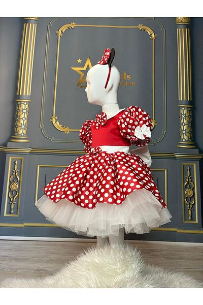 shop Rochie Minnie Mouse pentru fete, Costum Minnie Mouse pentru fete