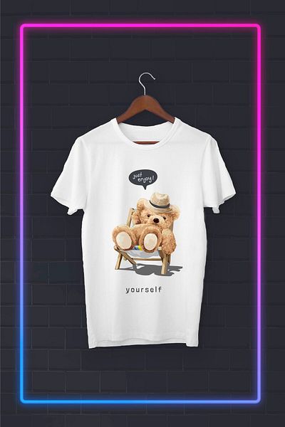 New Shine 1 tricou cadou pentru achiziții de 6 și mai sus în coș - unisex alb -tedi-your Self