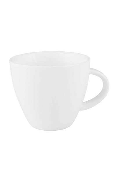 Homelux CANA DE CAFEA, 80 ML, PORCELAN, ALB, KUBIKO