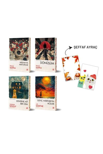 dokuzyayinlari GENÇ WERTHER'İN ACILARI - MİLENA'YA MEKTUPLAR - KENDİNE AİT Bİ...