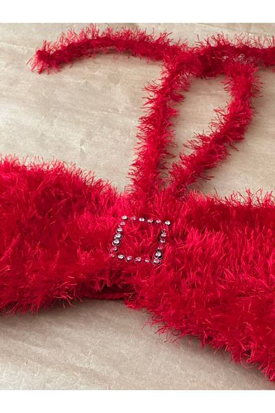scyllastore Seren Special Design Red Ball Bustier