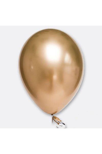 Parti Dükkanım Gold Chrome Balloon 5 Pieces (30 Cm)