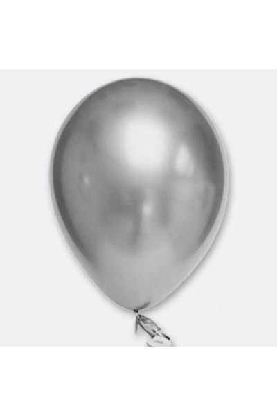Parti Dükkanım Silver Chrome Balloon 5 Pieces (30 Cm)