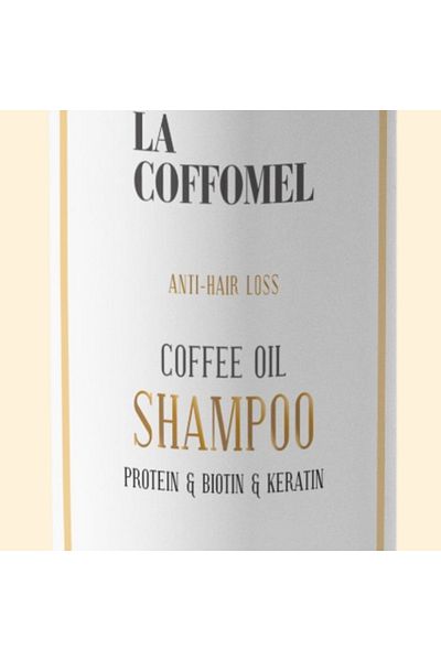 LFL LACOFFOMEL Coffee Oil Shampoo Premium Shampoo with Coffee Oil Sale-Free Biotin Keratin Protein Content (Sles Free)