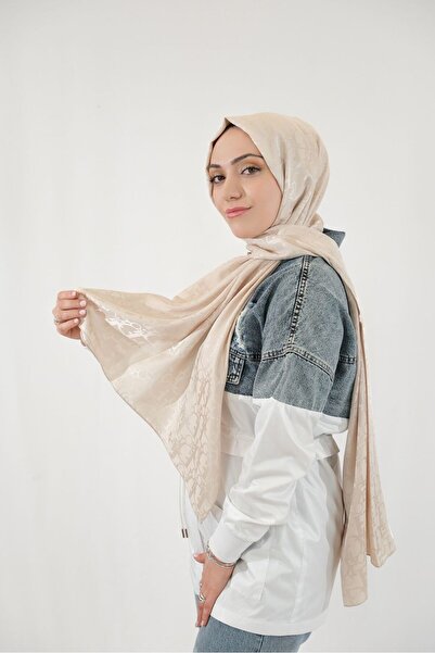 MODA Jakarlı Ipek Şal