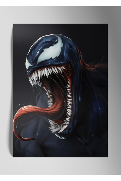 DekorHane Metal Baskı Marvel Duvar Tablosu - Venom