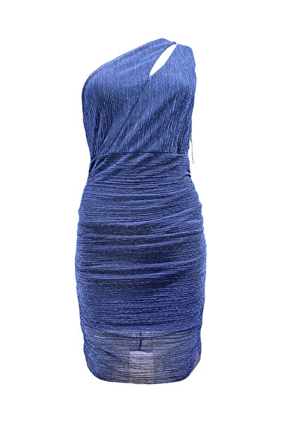 modayiğit Büzgülü mini elbise