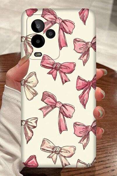 General Mobile GM 24 Pro Pembe Kurdele Desenli Kamera Korumalı HD Baskılı Sil...