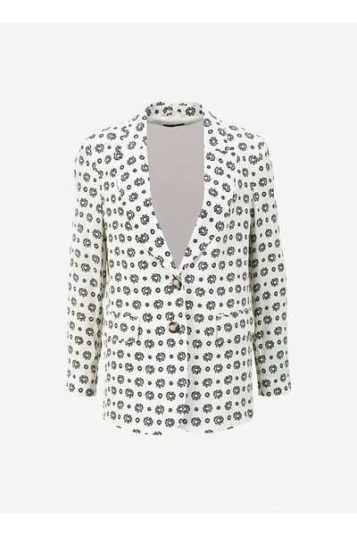 Sisley Regular Fit Μπεζ Γυναικείο Μπουφάν 2VJDLW024