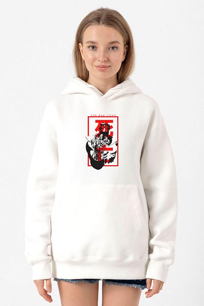 Tshirthane The Mad Titan Thanos White Women's 3ip Hooded Sweatshirt