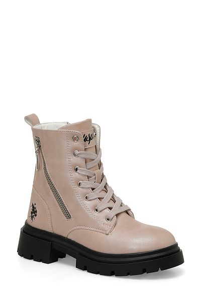 U.S. Polo Assn. HALLY 4PR Ροζ Κοριτσίστικες Μπότες Biker