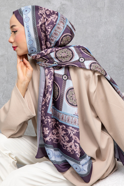 m moon scarf Silk Voile Shawl , Imported Fabric , High Quality & Italian Sewing