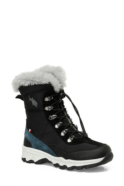 U.S. Polo Assn. GLOPPE 4PR Black Boy's Boots