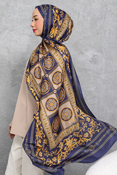 m moon scarf شال حرير فوال، قماش مستورد، جودة عالية وخياطة إيطالية