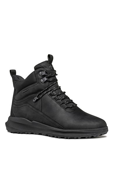 Geox Geox Black Booties Mens Shoes