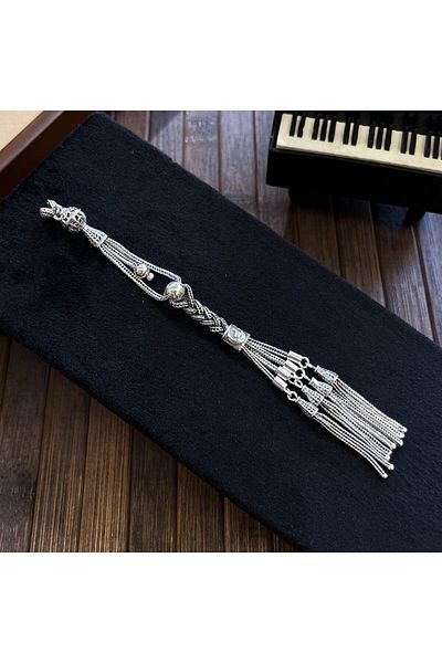 dergah tesbih I Can'T Fit This Device Silver Tassel