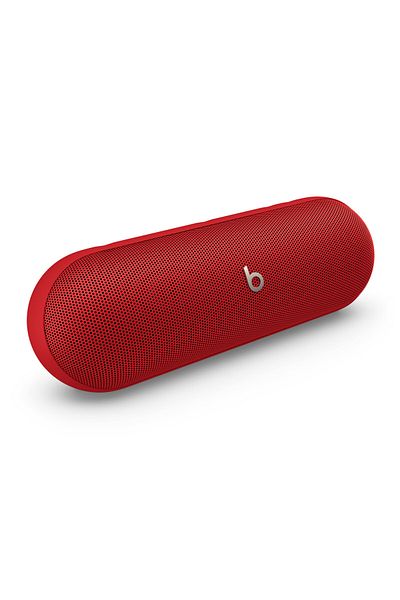 Apple Beats Pill - مكبر صوت لاسلكي بتقنية البلوتوث - أحمر