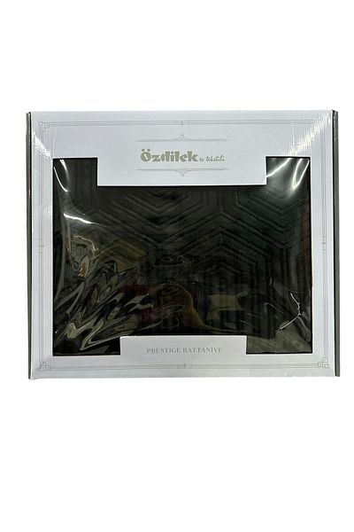 Özdilek Nivemeshome Black Double Person Prestige Blanket