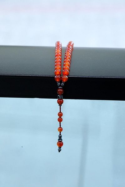 dergah tesbih Natural Agate Stone Rosary