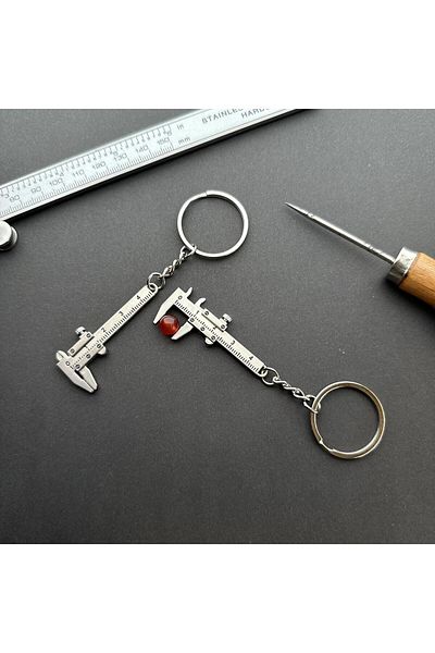 dergah tesbih Caliper Keychain 2 Pieces