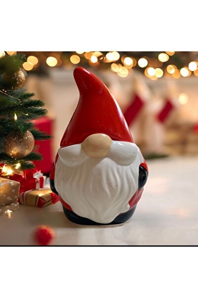 AlohamoraShop El Boyama Gnome Tasarımlı Taş Tozu Lokumluk / Şekerlik