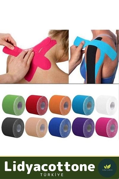 Lidyacottone Muscle Joint Waist Leg Arm Neck Back Shoulder Abdominal Hip Pain Heat Tape High Quality 5cm X 5m