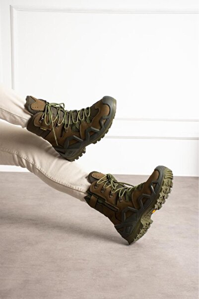 SINGLE SWORD Fermuarlı Outdoor Kadın&Erkek Taktik Askeri Bot ve Postal 4 Mevsim SS602