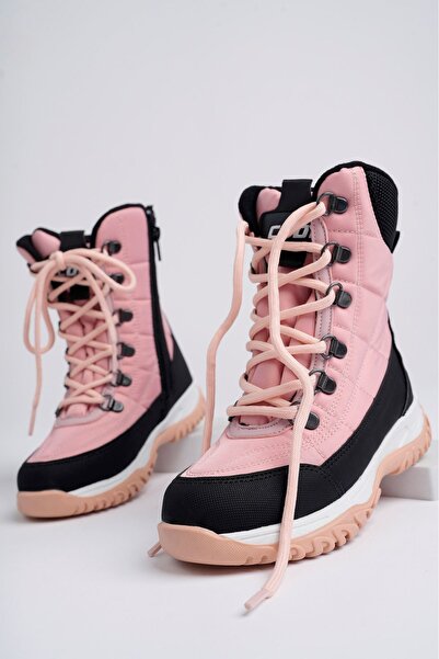 epaavm Yandan Fermuarlı Pudra Çocuk Bot