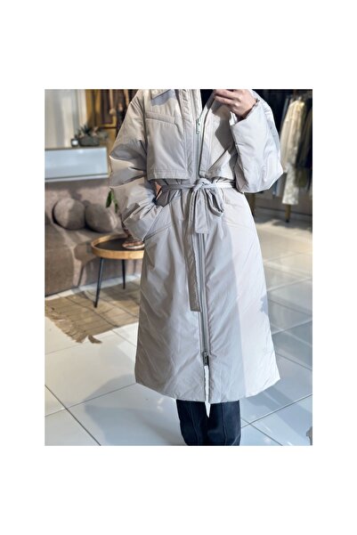 OllaCollection Ecru Venöve Astın Coat