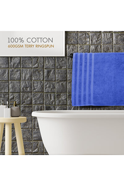 Hotel Linen Klub 600-GSM Cotton Terry Bath Towel Set - Soft & Highly Absorbent, Quick-Dry