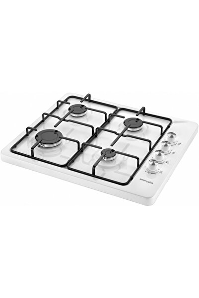 Nikadu Eminçelik Ec-sü 3140 We60 Ng Set Üstü (TEZGAHÜSTÜ) Beyaz Emaye Ocak Sa...