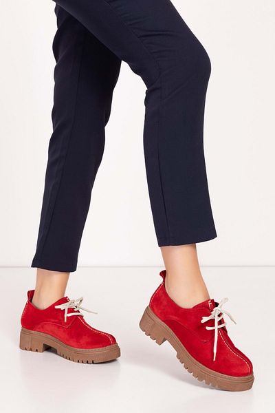 Gondol Pantofi casual din piele naturală cu talpă groasă - Bel.455