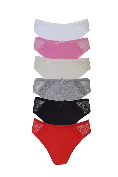 ENTAHA Set of 12 Lace Detailed Passion Women's Panties