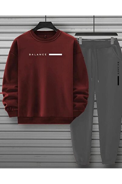 CAST COLLECTİON Men's Balance Summer Oversize Tracksuit Set