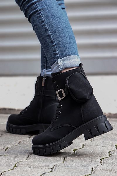 Vojo Lagartha Bag Λεπτομερείς γυναικείες μπότες με φερμουάρ