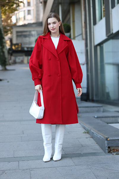 dezer Balon kol astarlı kaşe kaban