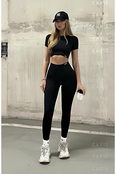 GYES Siyah Spor Şapka Unisex Arkası Cırtlı Ayarlanabilir