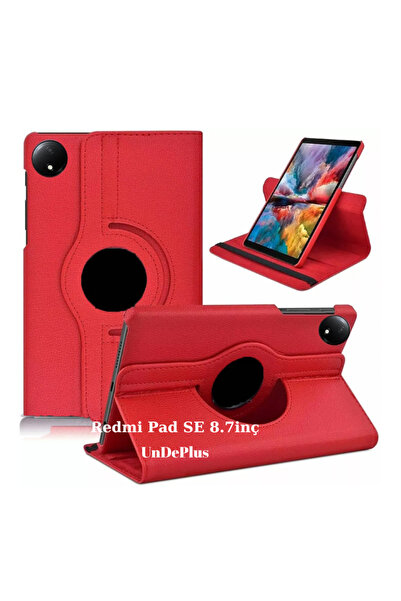 UnDePlus Xiaomi Redmi Pad SE 8.7inç Kılıf 360 Dönebilen Standlı Case (RedmiPa...