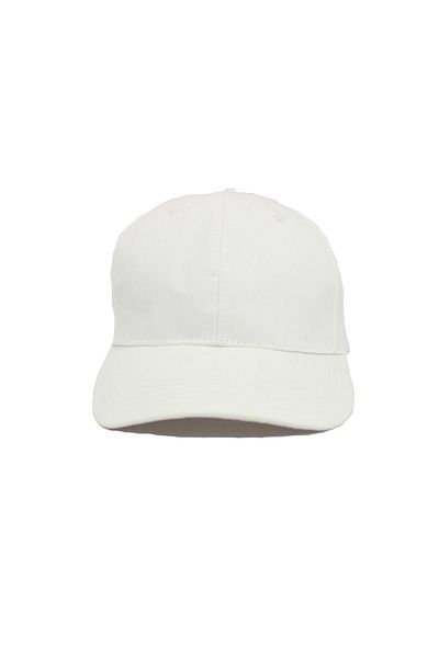Tshirthane Απλό λευκό καπέλο (Velcro).