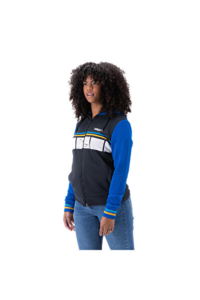 Yamaha Faster Sons Fermuarlı Kadın Kapüşonlu Sweatshirt