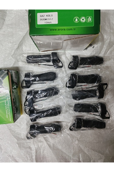 Arora 10 adet Gaz kolu elektrikli motor sade  seti 10 lu paket