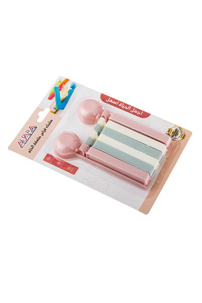 ALFAHA Food Bag Clip Maintain Original Taste Multi-use 6pcs