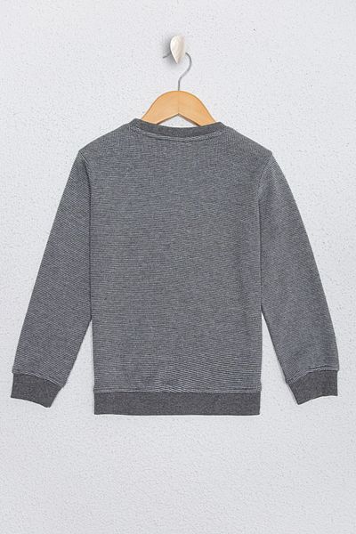U.S. Polo Assn. U.S. POLO. ASSN. Hanorac pentru băiat - Antracit Melange, 50225820