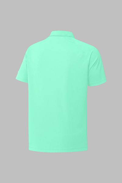 POSEIDON STORM Ανδρικό κοντομάνικο μπλουζάκι Water Green Vision Pro Kuma καθημερινό άνετο S-3XL