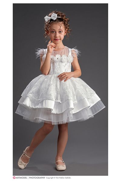 KIDS LAND GIRL Girl's Lace Dress