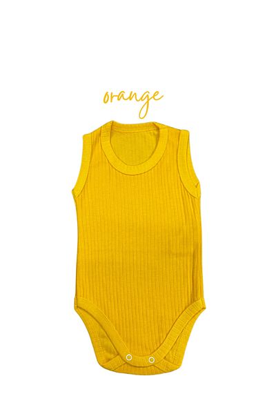 Akface Cotton Combed Cotton Snap Fastener Newborn and Baby Corded Undershirt Bady Bodysuit