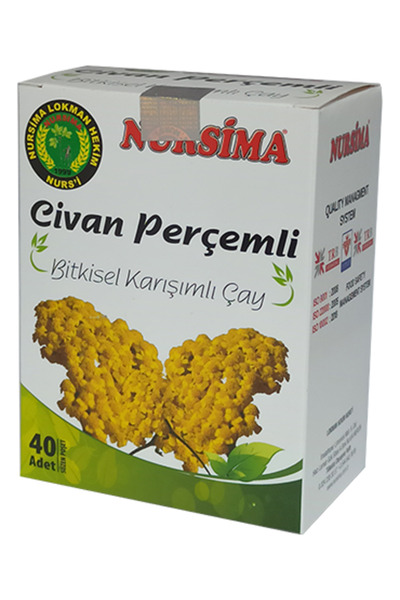 Nursima Civan Perçemli Bitkisel Karışım Çayı – 40’lı Süzen Poşet | Doğal Bitki Çayı