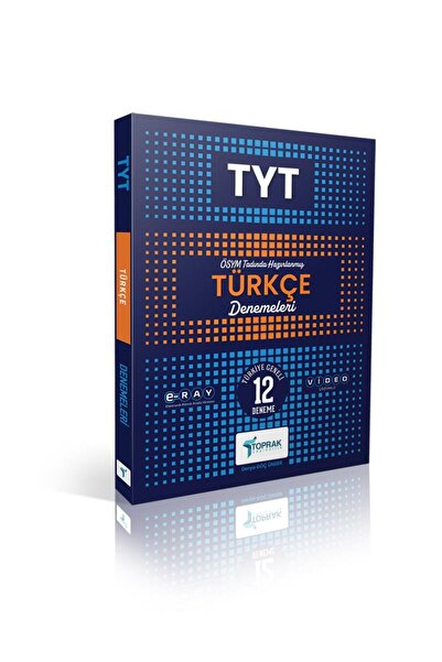 Toprak Yayıncılık Tyt Türkçe Deneme Kitabı