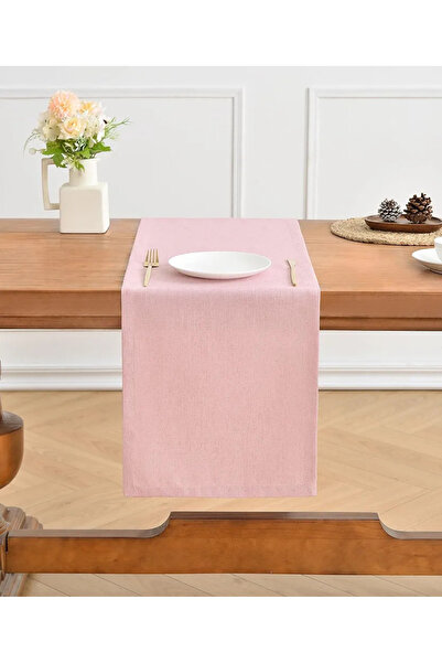 Belomia Home Collection 40 x 140 Düz Kadife Dokulu Runner, Sade Runner