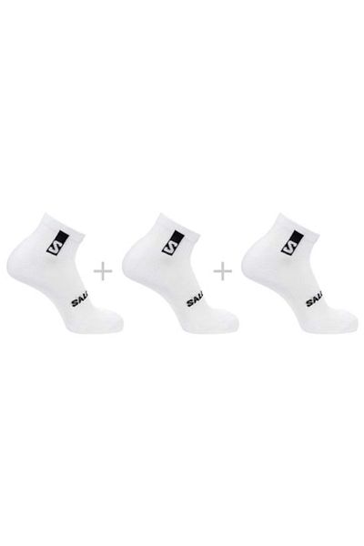 Salomon Чорапи EVERYDAY ANKLE 3-PACK WHITE-WHITE-WHITE LC2086500
